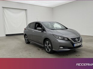 Nissan Leafe 62 kWh Tekna 360° Navi Skinn Välservad 2020, Halvkombi