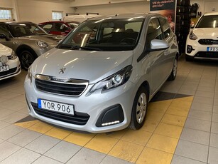 Peugeot 108 5-dörrar 1.0 VTi ETG5 Eu6 AUT NYSERVAD