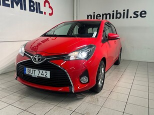 Toyota Yaris 5-dörrar 1.33 Dual Dragkrok Backkamera MoK SoV