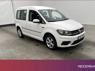 Volkswagen CaddyLife 2.0TDI DSG Värmare PDC Dragkrok 2019, Minibuss