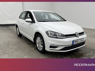 Volkswagen Golf 1.0 TSI 110hk CarPlay Lågskatt Välservad