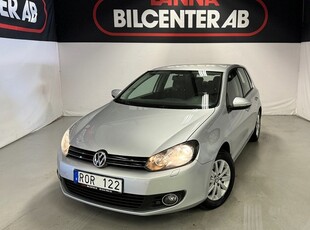 Volkswagen Golf1.6 Multifuel 2 ägare Ny servad M-värmare 2011, Halvkombi