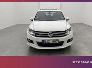 Volkswagen Tiguan 2.0 TDI 4M R Line Pano Skinn Kamera Drag