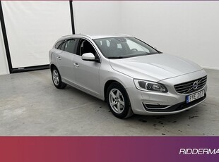 Volvo V60D4 Summum VOC Värmare Kamera Navi Keyless Rattvärm 2017, Kombi