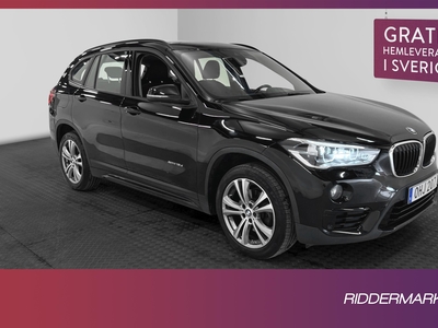 BMW X1 sDrive18d 150hk Sport line Sensorer Välserv 0,41l/mil