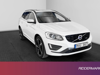 Volvo XC60 D4 AWD 215hk R-Design VOC Pano Värmare Drag Navi