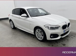 BMW 118i M Sport Sensorer Alcantara Keyless 0,5l mil 2017, Halvkombi