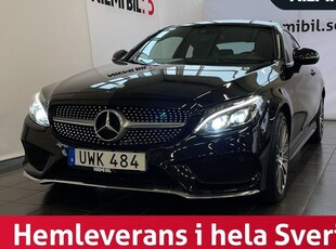 Mercedes C200Benz C 200 Coupé AMG Line Bkam Nav MoK Burmester 2016, Sportkupé