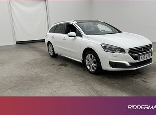 Peugeot 508SW BlueHDi Panorama HUD Sensorer Elstolar 2016, Kombi