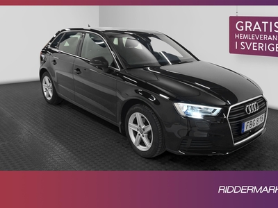 Audi A3 Sportback 1.5 TFS 150hk Proline P-sensorer Låg skatt