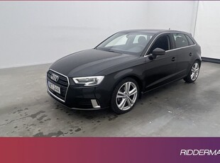 Audi A3Sportback 35 TFSI Proline Cockpit Navi Sensorer 2020, Halvkombi