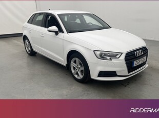 Audi A3Sportback 35 TFSI Proline Sensorer Adapt Farth 2019, Halvkombi