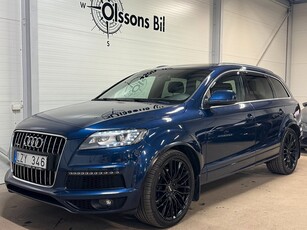 Audi Q7 3.0 TDI S-line Drag Pano Luft BOSE Värmare 7-Sits