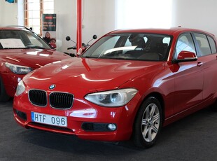 BMW 118 d/ P-sensor/ Keyless/ Bluetooth/ Nybesiktigad/ 143hk