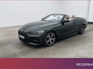 BMW 420i Convertible M Sport Cockpit HiFi 360° Navi Skinn 2021, Sportkupé