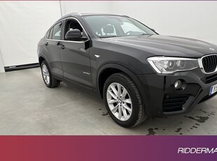 BMW X4xDrive20d Taklucka H K Värm Navi Keyless Drag 2018, SUV