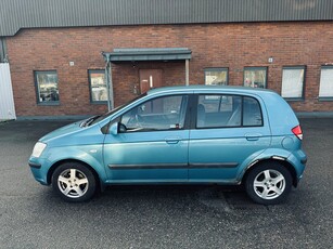 Hyundai Getz 5-Dörrar 1.6 Euro 4 Besiktad M+S Däck