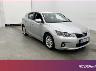 Lexus CT200h CVT Kamera Alcantara Keyless Farthållare 2011, Halvkombi