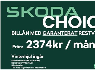 Skoda Enyaq iV 80X 265 HK Choice lån 2374:-/mån & 0% ränta