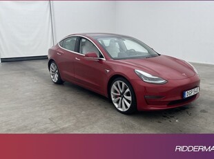 Tesla Model 3Performance AWD FSD Pano Kamera Sv.Såld 2019, Halvkombi