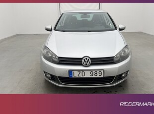 Volkswagen Golf 1.4 TSI 160hk En-Brukare Sensorer Dragkrok