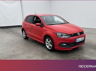 Volkswagen Polo1.2 TSI R-Line Sensorer Farthållare 2014, Halvkombi