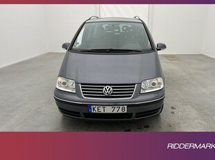 Volkswagen Sharan 1.8 T 150hk Advantage 7-Sits Värm Sensorer