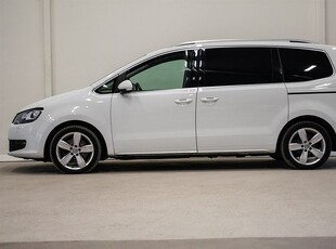 Volkswagen Sharan 2.0 TDI 4M 7-Sits El-skjutdörrar D-värm B-kam 184hk