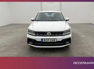 Volkswagen Tiguan 2.0 TSI 4M R-Line Värm Kamera CarPlay Drag