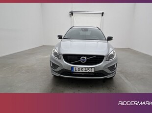 Volvo XC60 D4 AWD R-Design VOC Värm Pano H/K Kamera Drag