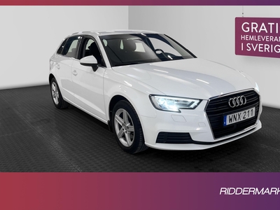 Audi A3 1.6 TDI 116hk Proline Sensorer Bluetooth 0.39L/mil