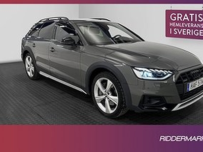 Audi A4 allroad 45 TFSI Q 265hk Black Edt Värm Kamera Navi