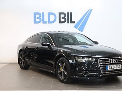 Audi A7 3.0TDI V6 QUATTRO D-VÄRM KAMERA DRAG NAVI S-Line Euro 6