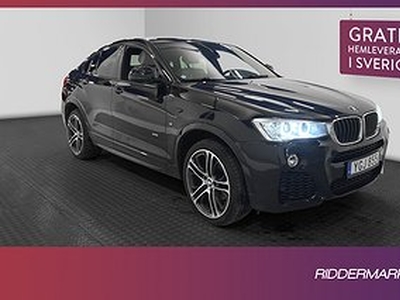 BMW X4 xDrive20d 190hk M-Sport D-Värmare Skinn Drag