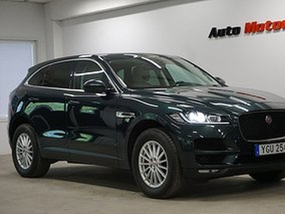 Jaguar F-Pace 30d V6 AWD 300hk Värmare/SV-såld