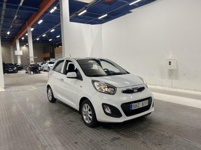 Kia Picanto 1.0 MPI 68hk GLS Värmare Lågskatt 0,36L/Mil