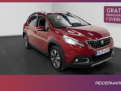 Peugeot 2008 1.2 e-THP Automatisk 110hk Sensorer BT Nyservad