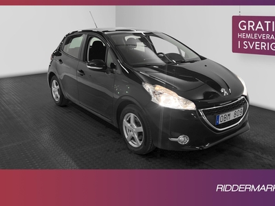 Peugeot 208 1.2 VTi Pano Nybytt kamrem Välservad 82hk