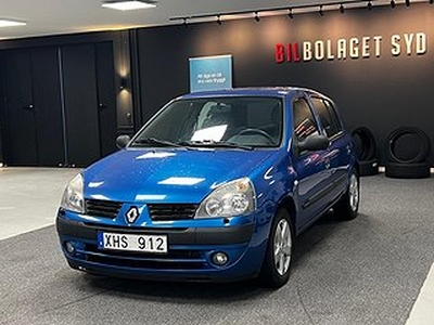 Renault Clio Halvkombi 1.2 Authentique nybesiktigad