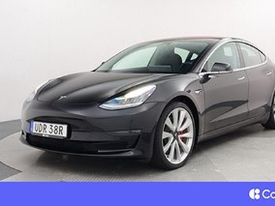 Tesla Model 3 Performance AWD EAP Uppgr. AP Pano V-hjul