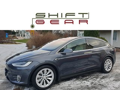 Tesla Model X Long Range 7-sits Ut dec 2020 CCS Kräm Garanti