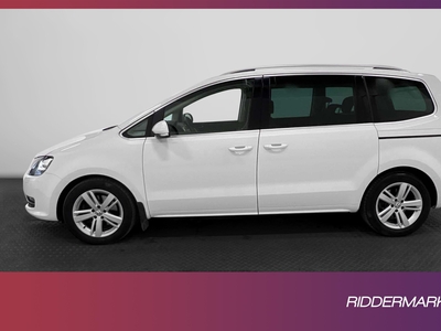 Volkswagen Sharan 2.0 TDI 184hk 4M D-Värm 7-Sits El-Dörrar