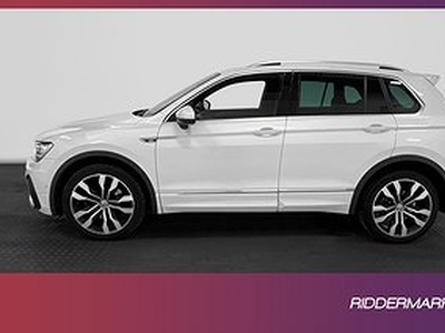 Volkswagen Tiguan 240hk 4M R-Line D-värm B-kamera Navi Drag