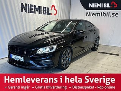 Volvo S60 Polestar T6 AWD Taklucka/H&K/Navi/VoC/Kamera