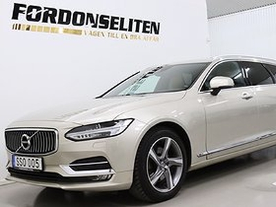 Volvo V90 D4 Inscription Värmare HUD Skinn Keyless Drag 190hk