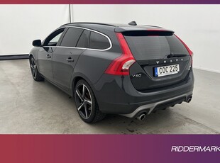 Volvo V60 D4 181hk AWD R-Design D-Värm VOC T-Lucka Skinn GPS