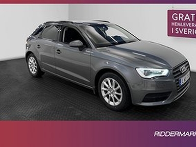 Audi A3 Sportback 1.4 TFSI 125hk P-sensorer Nyservad Nybes