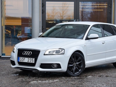 Audi A3Sportback 2.0 TDI Aut Ambition S-Line 2012, Halvkombi