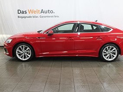 Audi A5 Quattro Sportback 45 TFSI 265hk /Backkamera/P-sens