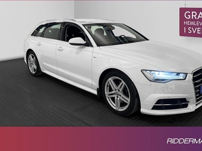 Audi A6Avant TDI Q S-Line Värm Matrix Sensorer Drag 2017, Kombi